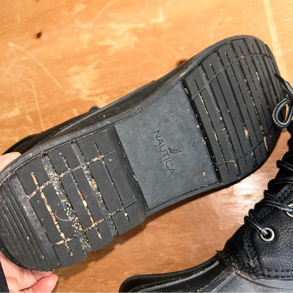 Nautica Black Men's Boots - Picture 3 of 5